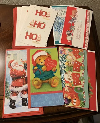 Christmas Money Holder Cards Lot Of 10 Assorted New With Envelopes • $8.30