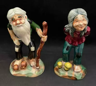 Ucagco Old Couple Figurines • $18