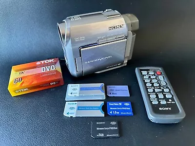 Sony Handycam DCR-HC40 Mini DV Camcorder With Memory Cards And Extras • $55