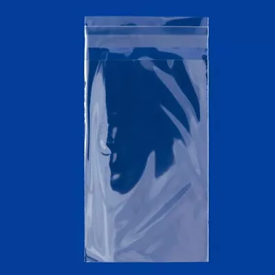 4  X 6   Clear Self Adhesive Resealable Cellophane Poly OPP Bags 4x6 - 100 Pcs • $7