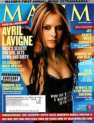 MAXIM / October 2004 / #82 / International Men's Magazine! • $5.99