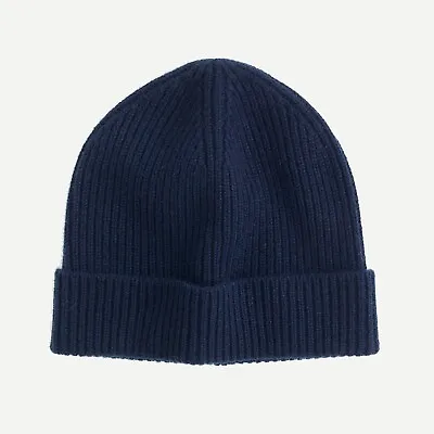 J.Crew Cashmere Hat | Navy | $89.50 • $62.99