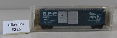 (Lot 826) N Scale Model Micro Trains 50' Box Car RF&P Railroad 2482 • $7.99