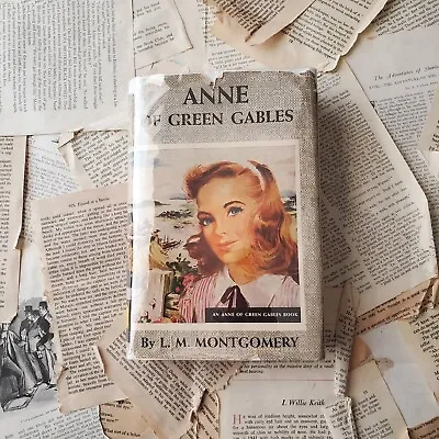 ANNE OF GREEN GABLES By L. M. Montgomery Vintage 1935 Hardcover Book • $35
