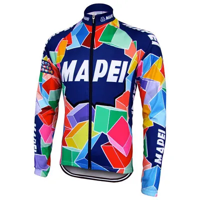 Thermal Fleece MaPei Cycling Jerseys Cycling Long Sleeve Jersey Cycling Jackets • $30.09