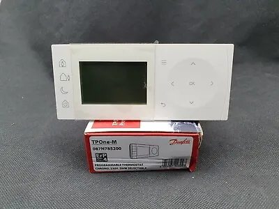 Danfoss TPOne-M Programmable Room Thermostat Hardwired 087N785200 • £27.99