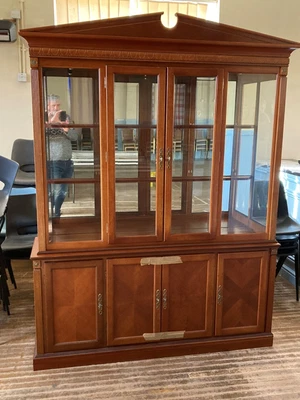 £75 • Buy Large Light Mahogany  Display Unit
