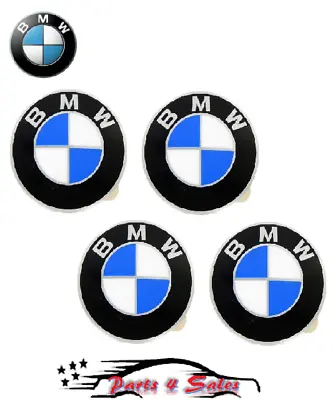 4pcs GENUINE For BMW Wheel Center Cap Emblem 58mm OE E30 E32 E39 36131181081 • $33.50