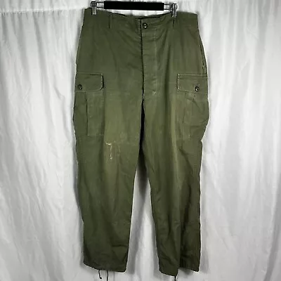 Original Vietnam War Poplin 1st Pattern Trousers 36x31 • $495