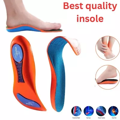 £4.99 • Buy Orthotic Insoles Arch Support Flatfoot Running Insoles For Shoes Sole Orthopedic