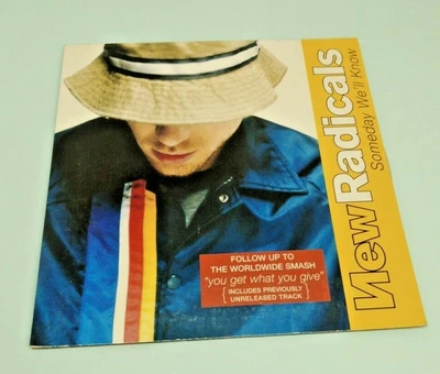 £2.99 • Buy New Radicals Someday We'll Know CD 2 Track Single Card Sleeve  Gregg Alexander