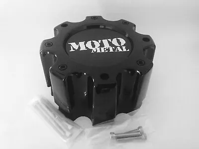 Moto Metal Black 8 Lug Wheel Rim Center Hub Cap MO909 MO957 MO959 MO909B8165B • $21.73