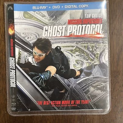 Mission: Impossible: Ghost Protocol (Blu-ray 2011) In Sleeve No Case • $3.99