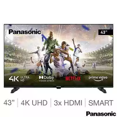 Panasonic TX-43MX610B 43 Inch 4K Ultra HD Smart TV • £277