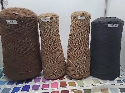 7 Lb .7 Oz #1 Wool Yarn Weaving Knitting Macrame  Art 1600 Ypp   • $49