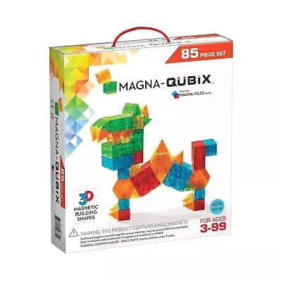 Magna-Qubix 85-Piece Set The Original Magnetic Building Blocks For Creative ... • $86.99