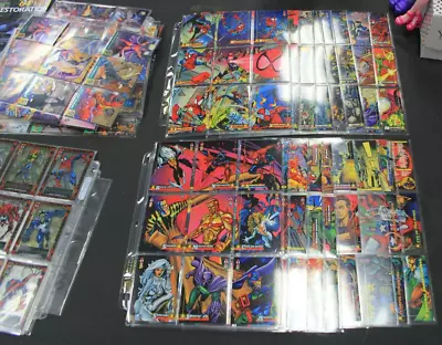 Lot (150) 1994 & 1995 Fleer Flair Marvel Cards Venom Spider-Man NM • $23.50