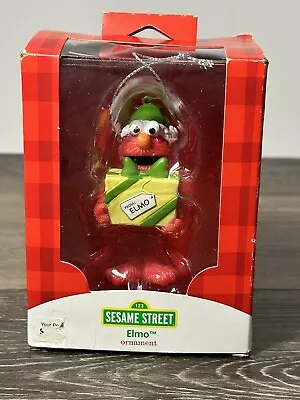 Sesame Street Elmo Christmas Heirloom Ornament 2014 American Greetings 3  H • $13.50