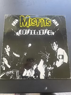 Misfits - Evilive 1983 Germany - Vinyl Record LP Album Punk Hardcore • $300