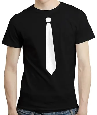£10.90 • Buy Tie Suit - T-shirt Tshirt Stag Night Funny Wedding Party Costume Joke Tuxedo