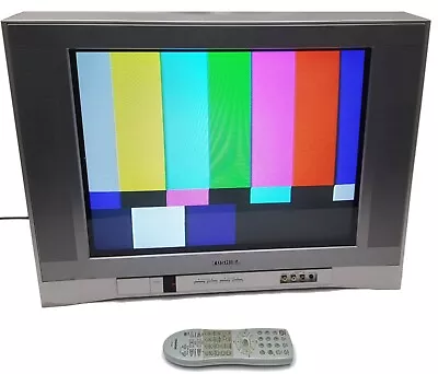 Toshiba 20AF44 20” Flat CRT TV Retro Gaming Component S-Video W/ Remote & Box • $284.99