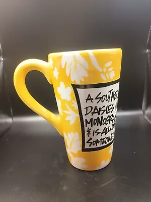 Cabelas Too  Coffee Mug/Cup 12oz  A Southern Lady  Yellow Tall Mug Southen • $20