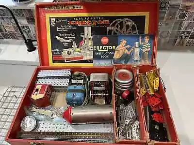 Vintage Erector Set No. 8 1/2  All - Electric Erector • $50