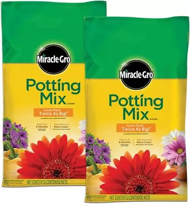 Miracle-Gro Garden Potting Mix 8 Qt (Pack Of 2) • $25.75