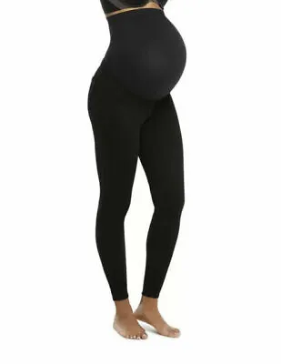 Spanx Mama Ankle Jean-ish Leggings Black 20154r Size L • $69.99