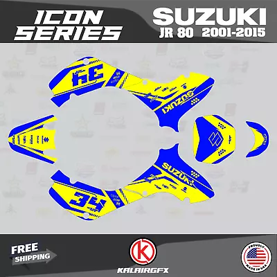 Graphics Kit For SUZUKI JR80 (2001-2015) JR 80  Icon Series - Blue • $86.60