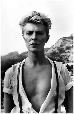 NEW David Bowie Print Poster Canvas Black And White Photography  FREE SHIPPING • $18.16