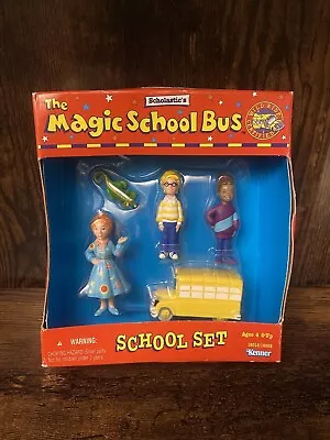 The Magic School Bus Toys School Set Vintage 90’s 1995 Action Figure By Kenner • $124.99