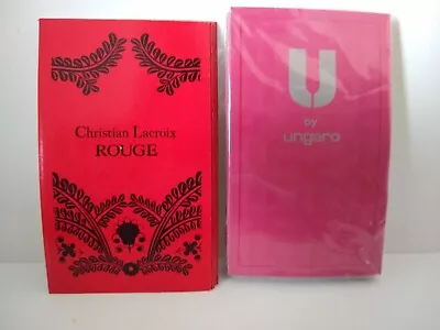 Avon 2 Full/ Partial Fragrance Samples U By Ungaro And Christian LaCroix Rouge • $14