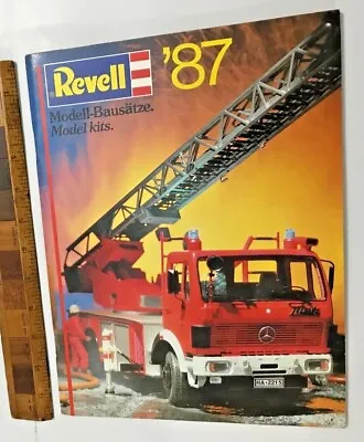 £23.43 • Buy Vintage Revell Plastic Model Kit 1987 Toy Fair Catalog German International Exc!