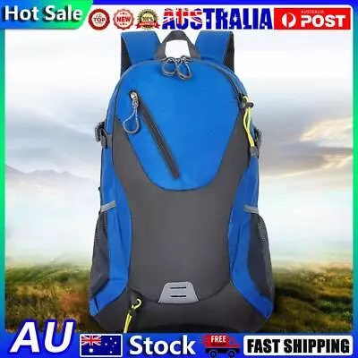 40L Outdoor Backpack Large-capacity Polyester Climbing Travel Bags (Sky Blue) • $15.56