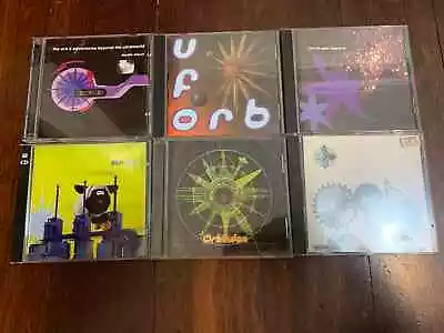 Lot Of 6 Orb CDs Peel Sessions Pomme Fritz U.F.Orb Orblivion Live 93 Adventures • £32.68