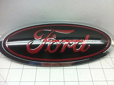 Ford F150 Emblem Overlay Decal 2015 2016 2017 2018 2019 2020            RUBY RED • $23