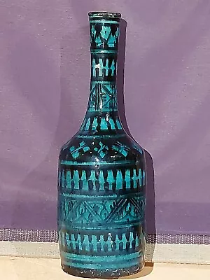 £34.99 • Buy Vintage Handmade & Handpainted Moroccan Safi Vase - Signed