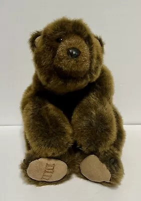 DITZ Designs The Hen House Grizzly Bear Plush 15  Floppy Stuffed Toy Brown - EUC • $28.99