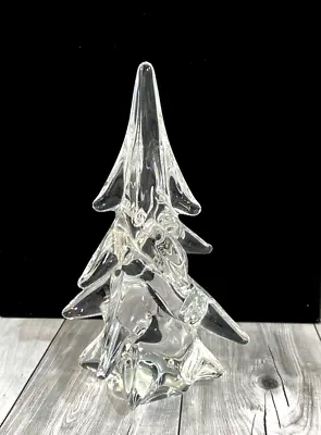 $27.99 • Buy Vtg 1976 Sigma Lead Crystal 6” Glass  Christmas Tree Japan The Tastesetter