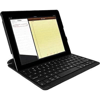 Zagg Folio ZaggKeys Pro Bluetooth Keyboard Black For IPad - FOLPROBLK101 • $20.99