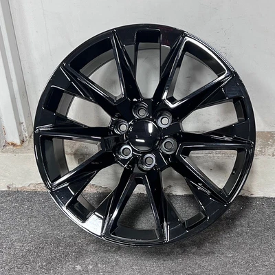 $1239.99 • Buy 22  Z71 Style Gloss Black Wheels Rims Fits Chevrolet Chevy Suburban Ls Lt Rst