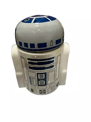 Star Wars R2D2 Ceramic Cookie Jar With Lid • $40