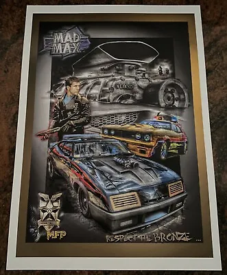 MAD Max Respect The Bronze Print • $29.99