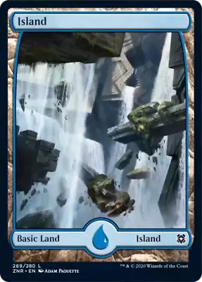Island (269) FOIL Zendikar Rising PLD Basic Land MAGIC GATHERING CARD ABUGames • $1.75