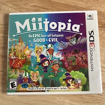 Miitopia E For Everyone *BRAND NEW* Nintendo 3DS Sealed • $30