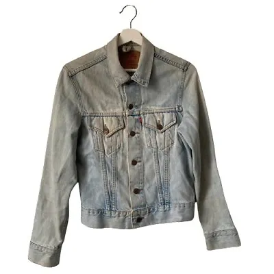 Levi's Light Blue Denim Jacket Size 8 Good Condition • £13.50