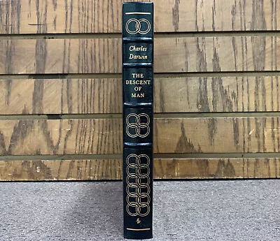 The Descent Of Man By Charles Darwin - EASTON PRESS Leather • $9.99