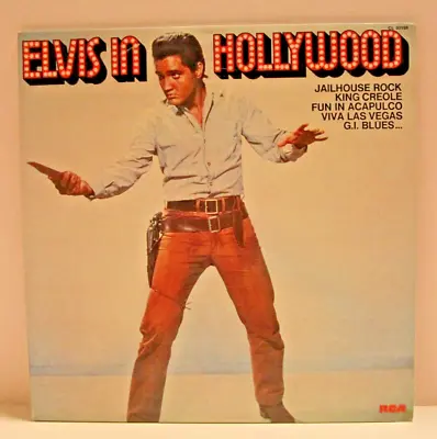 Vintage Elvis In Hollywood Import 2 LP Gatefold RCA CL-00168 France Import EX/NM • $34.99
