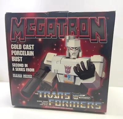Transformers Hard Hero Megatron Cold-Cast Porcelain Bust Statue Limited • $79.95